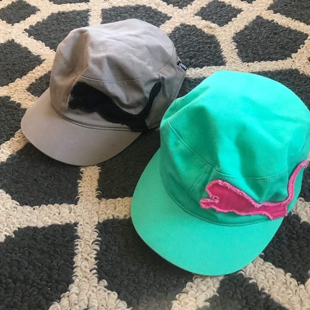 Puma military style hat (selling together)